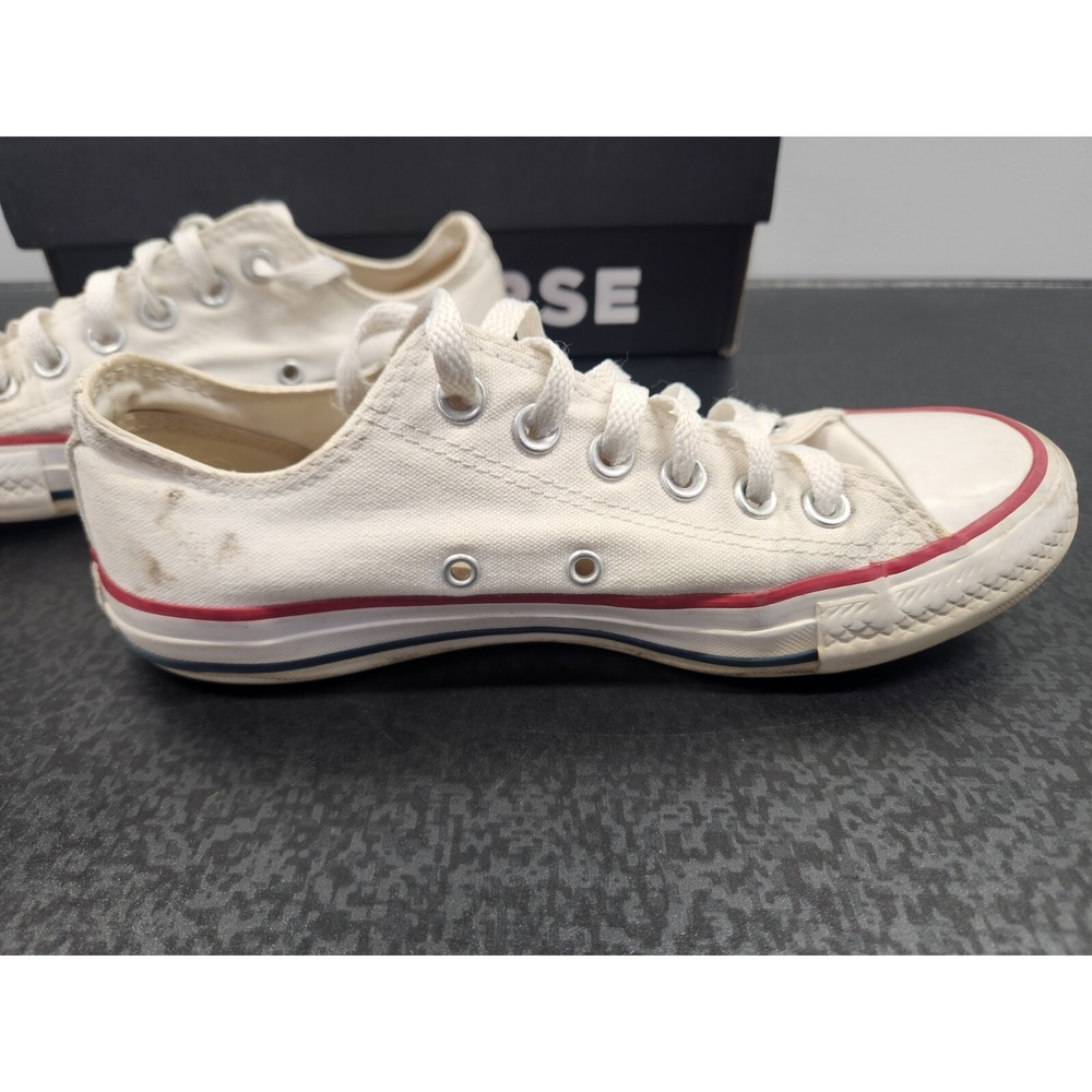 Converse Shoes Men's Size 4.5 Optic White Chuck Taylor All Star Ox Low Sneakers - Picture 4 of 13